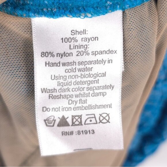 NWOT Plenty Tracy Reese Surplice Mini Dress Space Dyed Jersey Anthropologie M - Picture 13 of 13